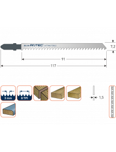 DECOUPEERZAAGBLAD DC210 / T301CD DECOUPEERZAAGBLAD DC210 / T301CD