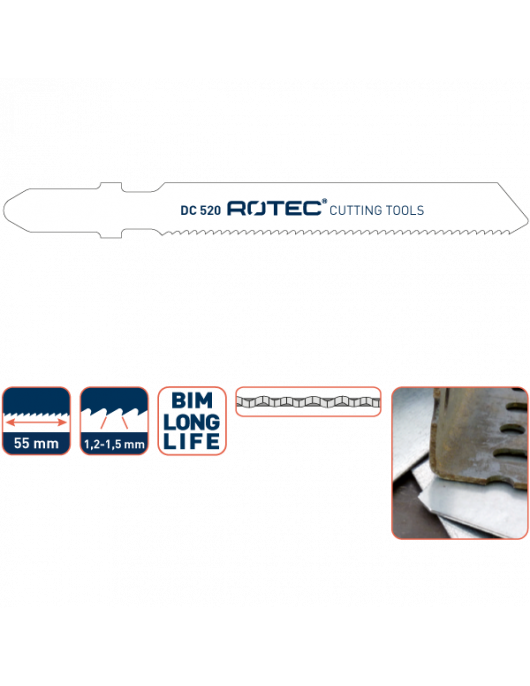 DECOUPEERZAAGBLAD DC520 DECOUPEERZAAGBLAD DC520