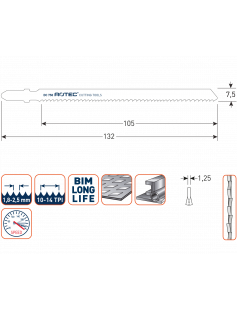 DECOUPEERZAAGBLAD DC750 DECOUPEERZAAGBLAD DC750