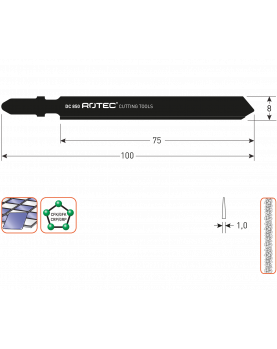 DECOUPEERZAAGBLAD DC850 / T130RIFF DECOUPEERZAAGBLAD DC850 / T130RIFF