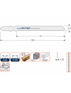 DECOUPEERZAAGBLAD DC820 / T102BF DECOUPEERZAAGBLAD DC820 / T102BF