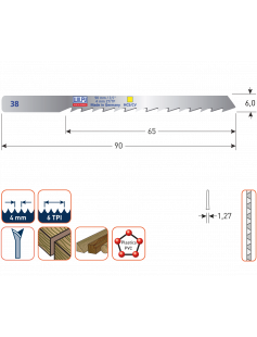 DECOUPEERZAAGBLAD 38 / FEIN63503082010 DECOUPEERZAAGBLAD 38 / FEIN63503082010