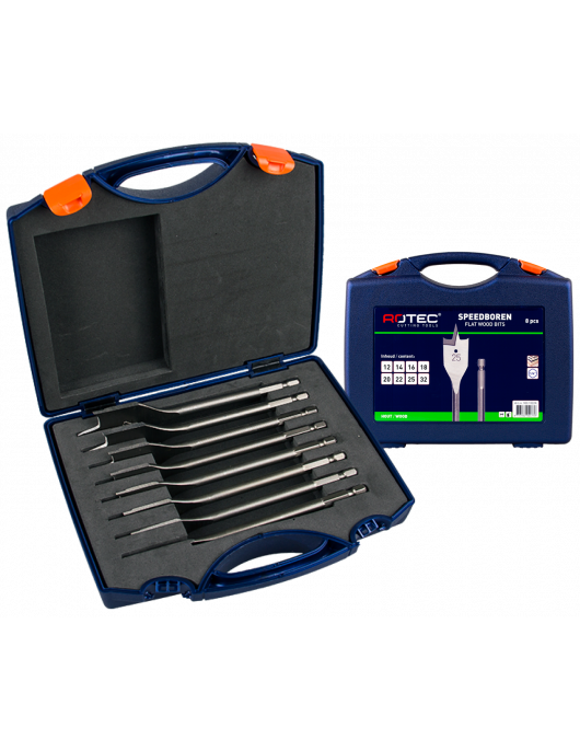 SPEEDBORENSET '230', 8-DLG, ø12-32 KUNSTSTOF SPEEDBORENSET '230', 8-DLG, ø12-32 KUNSTSTOF