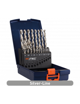 SPIRAALBORENSET '105', DIN 338, TYPE N, 25-DLG ø1-13 ABS