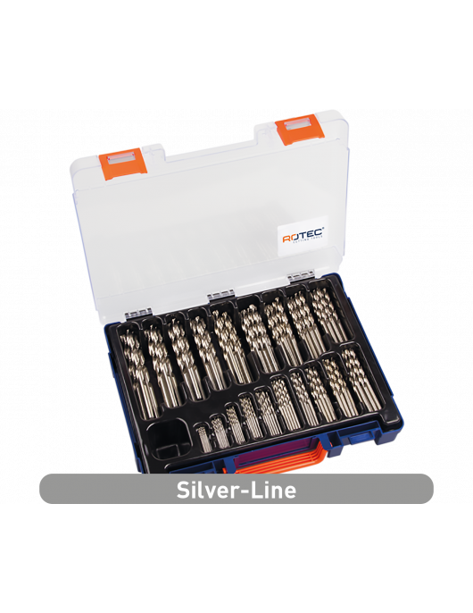 SPIRAALBORENSET '105', DIN 338, TYPE N, 170-DLG ø1-10 SPIRAALBORENSET '105', DIN 338, TYPE N, 170-DLG ø1-10