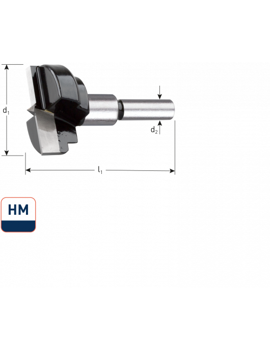 HM SCHARNIERBOOR, ø26 HM SCHARNIERBOOR, ø26