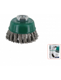 KOMBORSTEL, GETORDEERD INOX RVS-DRAAD, M14, ø65X0,50 KOMBORSTEL, GETORDEERD INOX RVS-DRAAD, M14, ø65X0,50