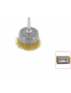KOMBORSTEL OP STIFT ø6, GEGOLFD MESSINGDRAAD, ø50X0,20 KOMBORSTEL OP STIFT ø6, GEGOLFD MESSINGDRAAD, ø50X0,20