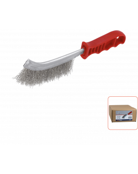 HANDBORSTEL, GEGOLFD STAALDRAAD, 265X28X0,30 HANDBORSTEL, GEGOLFD STAALDRAAD, 265X28X0,30