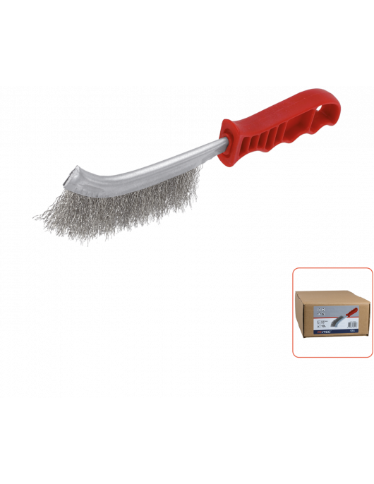 HANDBORSTEL, GEGOLFD STAALDRAAD, 265X28X0,30 HANDBORSTEL, GEGOLFD STAALDRAAD, 265X28X0,30