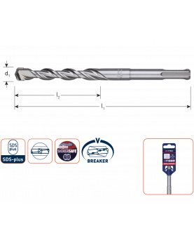 HAMERBOOR SDS+ V-BREAKER ø25,0X400/450 HAMERBOOR SDS+ V-BREAKER ø25,0X400/450