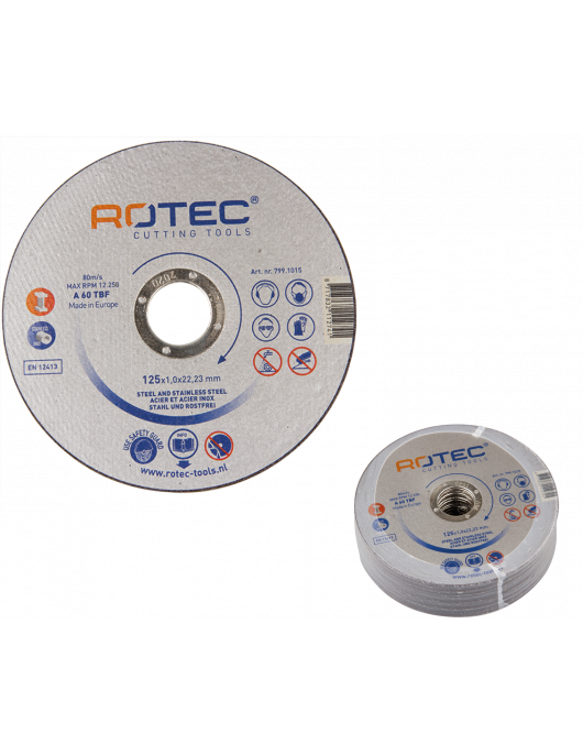 DOORSLIJPSCHIJF SILVER-LINE, ø230X2,5Xø22,2