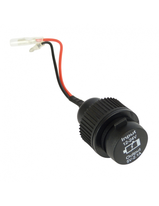 CARPOINT 12/24V INBOUW CONTACTDOOS 2XUSB-A CARPOINT 12/24V INBOUW CONTACTDOOS 2XUSB-A