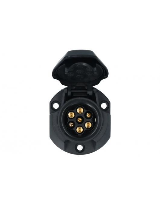 CARPOINT 7-POLIGE KUNSTSTOF STEKKERDOOS MET MISTLAMPSCHAKELING