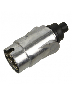 CARPOINT 7-POLIGE METALEN STEKKER