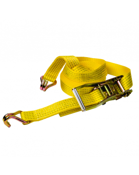 DELTASLING - SJORBAND MET RATEL - 50 MM X 9 METER - 2500 DAN - GEEL