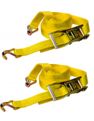 DELTASLING - SJORBAND MET RATEL - 50 MM X 9 METER - 2500 DAN - GEEL DELTASLING - SJORBAND MET RATEL - 50 MM X 9 METER - 2500 DAN - GEEL