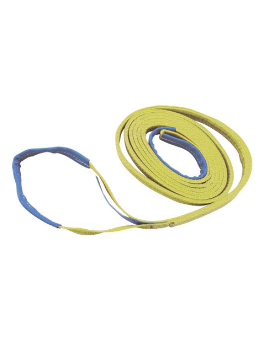 HIJSBAND 2-LAAGS -GEEL- 4M/ 90MM, 3 TON HIJSBAND 2-LAAGS -GEEL- 4M/ 90MM, 3 TON