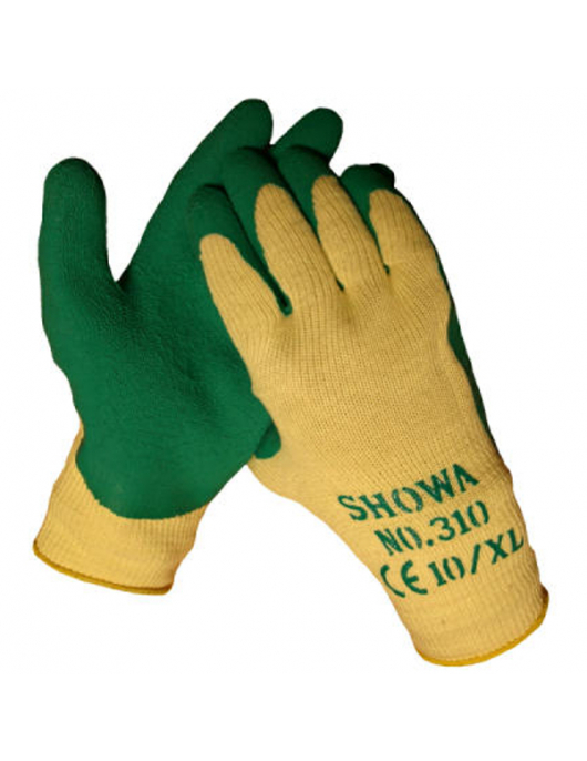 SHOWA 310 GRIP HANDSCHOEN GROEN L (9)