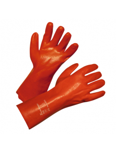HANDSCHOEN PVC ROOD 27CM