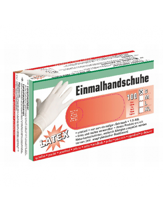 HANDSCHOEN LATEX (100) -M HANDSCHOEN LATEX (100) -M