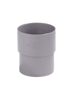 DYKA HWA MOF, PVC, INW LIJM X VERJ SPIE, GRIJS, 100 MM