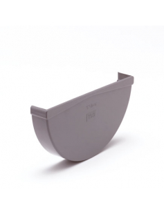 S-LON EINDSTUK VOOR MASTGOOT, PVC, 6&quot;, GRIJS