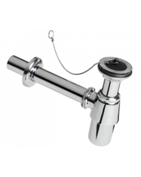 BONFIX MESSING VERCHROOMDE BEKERSIFON DIAMETER 32 MM X 63 MM