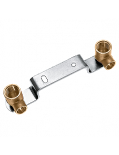 BONFIX SOLDEER MESSING MUURPLAATBEUGEL 3/8&quot; X 12 MM