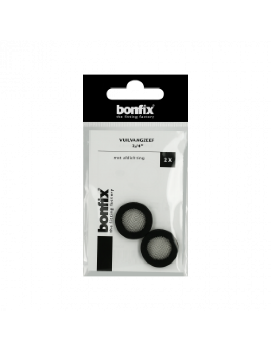 BONFIX VUILVANGZEEF 3/4" MET AFDICHTING 2 STUKS BONFIX VUILVANGZEEF 3/4" MET AFDICHTING 2 STUKS