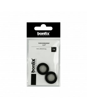 BONFIX VUILVANGZEEF 3/4" MET AFDICHTING 2 STUKS