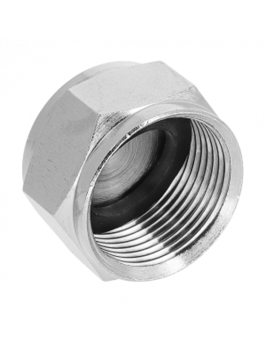 BONFIX EINDKOPPELING MESSING VERNIKKELD M24 1ST. BONFIX EINDKOPPELING MESSING VERNIKKELD M24 1ST.