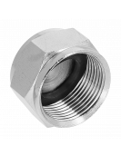 BONFIX EINDKOPPELING MESSING VERNIKKELD M24 1ST. BONFIX EINDKOPPELING MESSING VERNIKKELD M24 1ST.