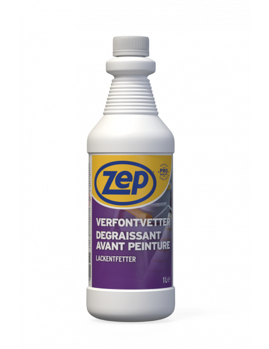 ZEP VERFONTVETTER 1L VERWIJDERT AANSLAG EN VUIL