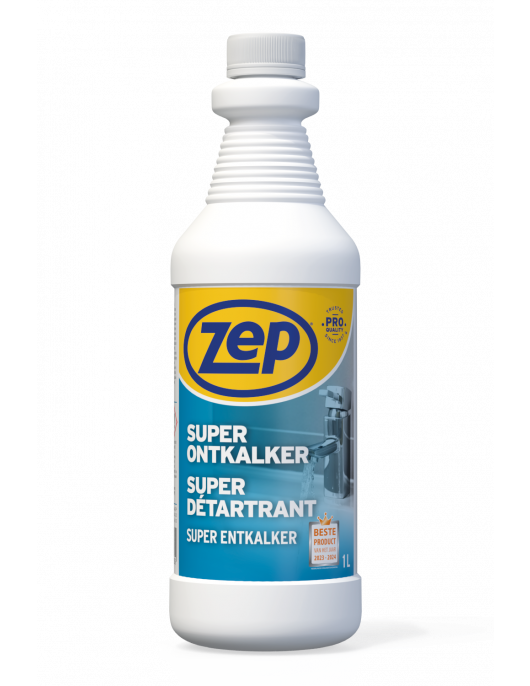 ZEP SUPER ONTKALKER 1L VOOR KEUKEN EN BADKAMER