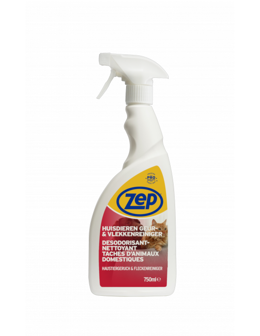 ZEP HUISDIERENVLEKKEN EN GEURVERDRIJVER 750 ML