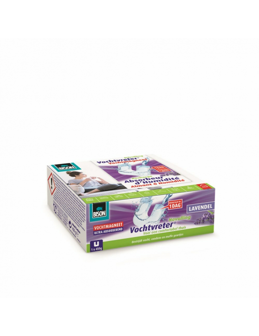 BISON VOCHTMAGNEET 450 GR NAVUL LAVENDEL BISON VOCHTMAGNEET 450 GR NAVUL LAVENDEL
