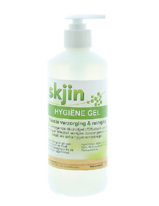 SKJIN HYGIENE GEL 500ML INCL. POMPJE SKJIN HYGIENE GEL 500ML INCL. POMPJE