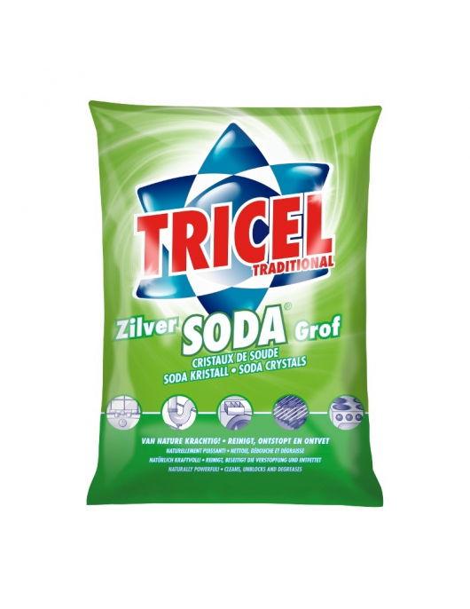 TRICEL ZILVERSODA GROF, 1KG TRICEL ZILVERSODA GROF, 1KG