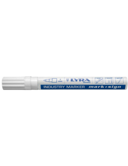 LAKMERKSTIFT WIT