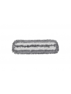 VLAKMOP MICROVEZEL/ KATOEN 40X13CM TBV FLAPPEN EN POCKET SYSTEEM