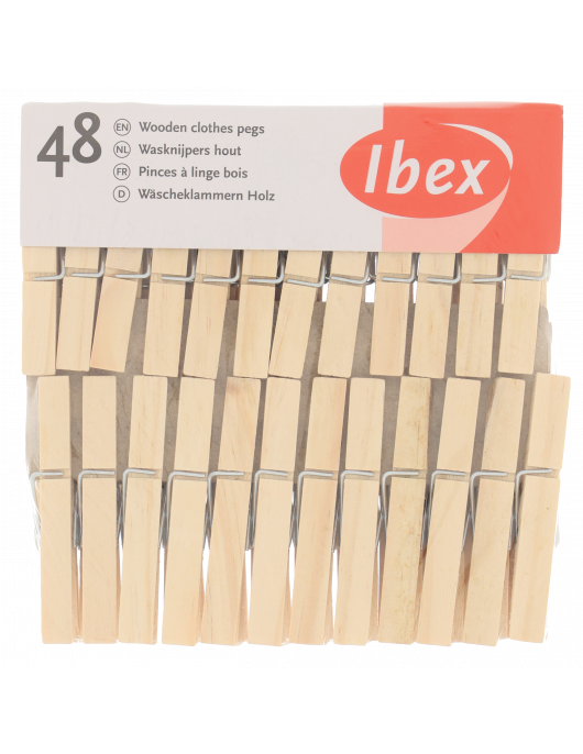 WASKNIJPERS HOUT 48 ST