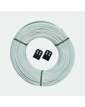 DROOGLIJN MET 14 DRAADVERBINDERS 65 METER