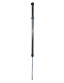 TELESCOPISCHE MOPSTEEL ALUMINIUM ERGONOMISCH MET 3 GAATJES 98-167CM TELESCOPISCHE MOPSTEEL ALUMINIUM ERGONOMISCH MET 3 GAATJES 98-167CM