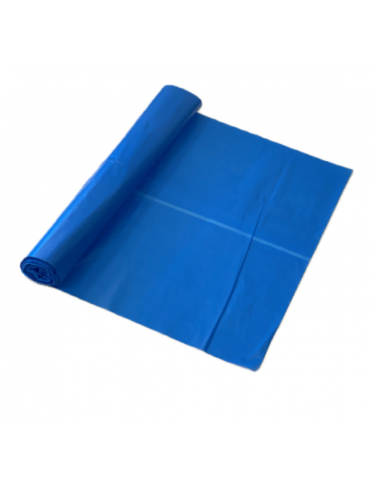 PEDAALEMMERZAK BLAUW GROOT 25 OP ROL 60X70CM DIKTE T15 35LTR, HDPE PEDAALEMMERZAK BLAUW GROOT 25 OP ROL 60X70CM DIKTE T15 35LTR, HDPE