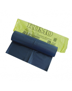 HUISVUILZAKKEN KOMO GRIJS (20ST)