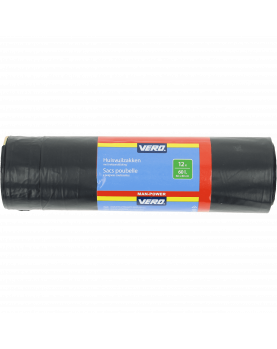 HUISVUILZAK TREKBAND 60L GERECYCLED 12ST