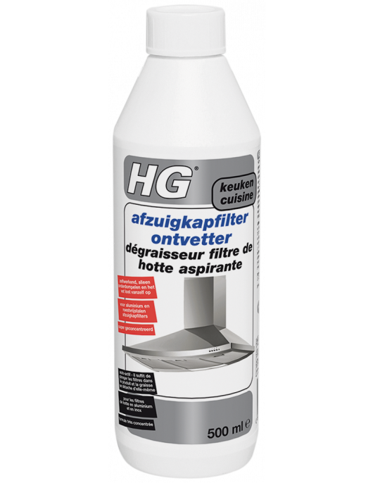 HG AFZUIGKAPFILTER 500 ML ONTVETTER (NR. 95) HG AFZUIGKAPFILTER 500 ML ONTVETTER (NR. 95)