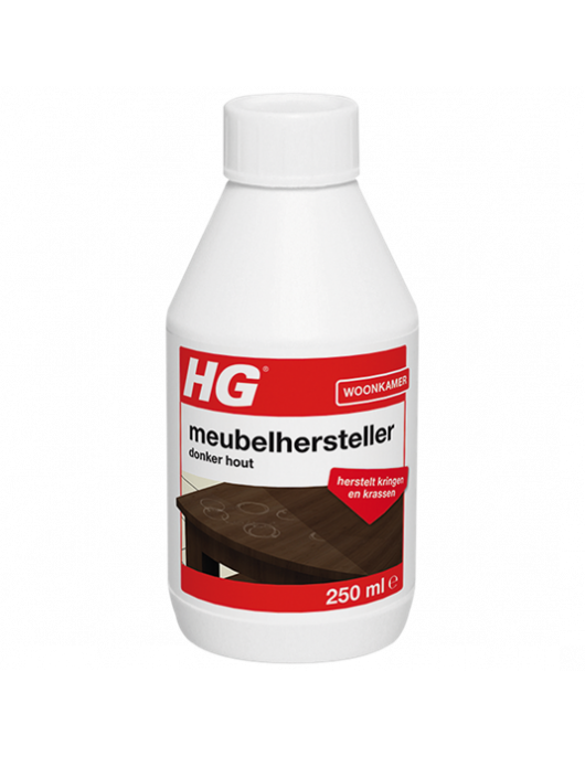 HG MEUBELHERSTELLER 250 ML DONKER HOUT