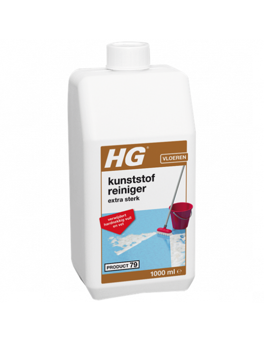 HG KUNSTSTOFREINIGER 1 LTR EXTRA STERK (NR. 79) HG KUNSTSTOFREINIGER 1 LTR EXTRA STERK (NR. 79)